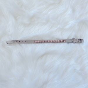 Susan Lanci 3 Row Beige Giltmore Collar